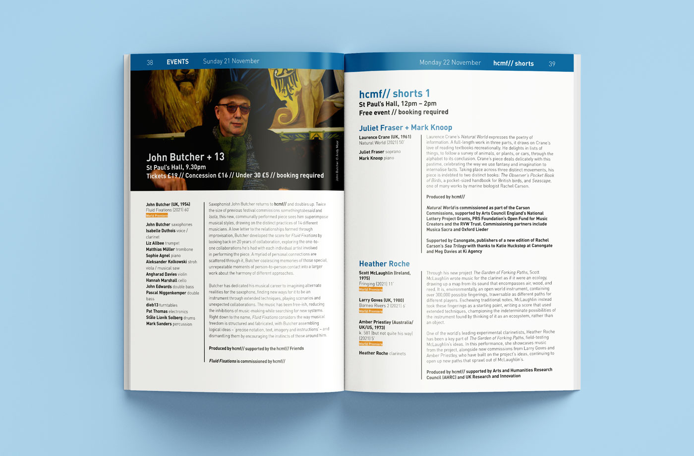 hcmf// brochure double page spread